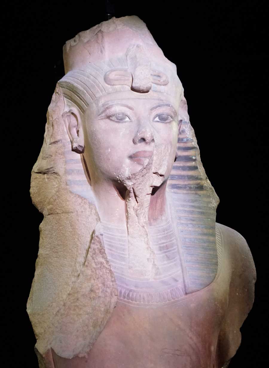 Tutankhamun Carved Stone Mortuary Monument